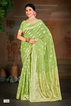 Sakshi Swarovski Vol 04 By Saroj Swarovski Work Linen Cotton Sarees Manufacturers 